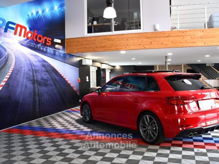 Audi S3 Sportback 20 TFSI 300 Quattro S-Tronic GPS Virtual Sièges Baquet TO Parc Assist Carbone JA 18 - 37