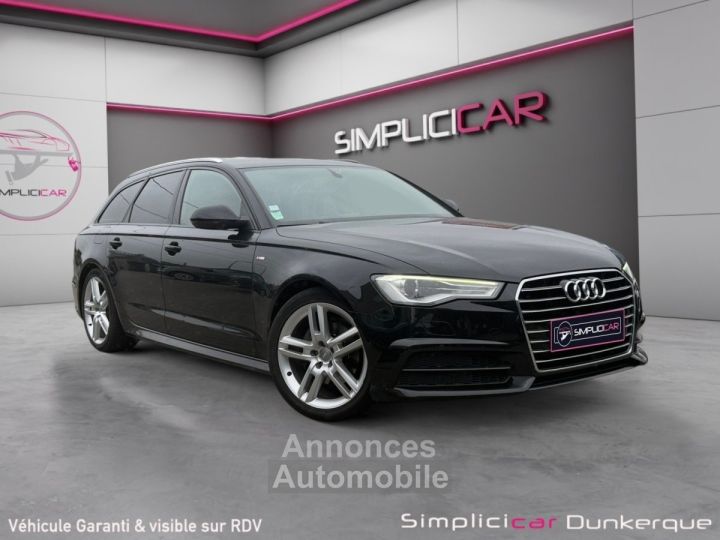 Audi A6 Avant 20 TDI ultra 190 S Tronic 7 S line Garantie 12 Mois Son BOSE Sièges Chauffants Caméra de recul Radar arrière - 1