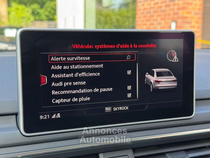 Audi A4 Caméra Sg chauffants Cockpit digital LED - 26