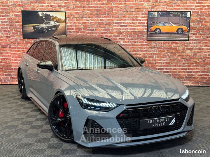 Audi RS6 V8 40 TFSI 600 cv C8 ( RS 6 ) DYNAMIQUE PLUS ATTELAGE CARBONE PACK IMMAT FRANCAISE - 1