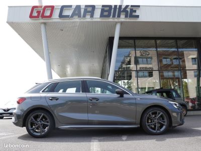 Audi A3 Sportback S-Line TDI 150CH S-Tronic Garantie 6 ans Suivi Hayon électrique Caméra de recul Apple Carplay LED Park assist 18P 489-mois   - 3