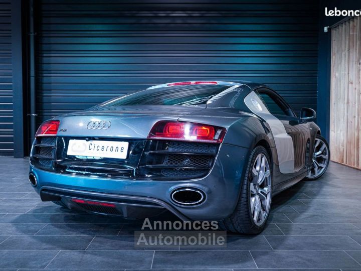 Audi R8 V10 525ch CARBONE SIÈGES ÉLECTRIQUES BANG & OLUFSEN RÉGULATEUR CICERONE - 3