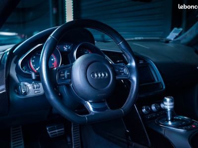 Audi R8 V10 525ch CARBONE SIÈGES ÉLECTRIQUES BANG & OLUFSEN RÉGULATEUR CICERONE   - 4