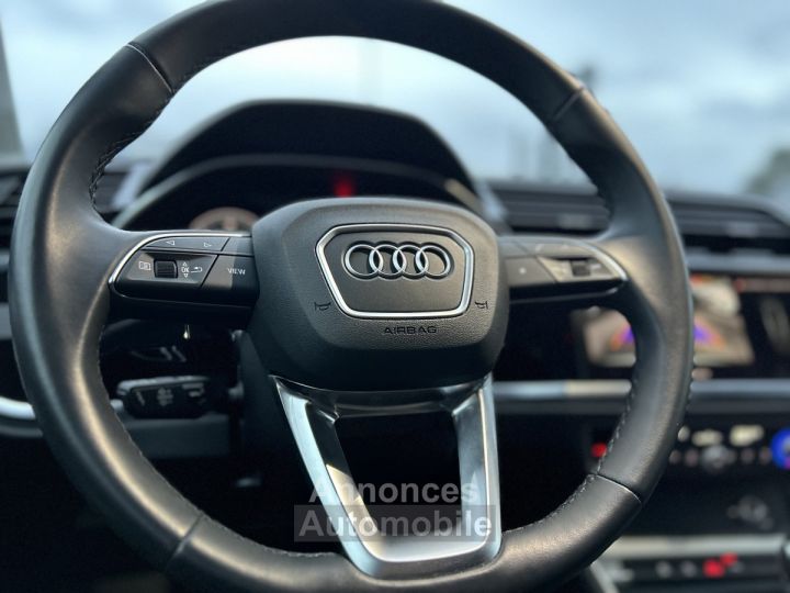 Audi Q3 35 TDI 150 ch S tronic 7 Design Luxe sieges chauffants / pack esthetique noir / garantie 5ans 100000 kms - 11