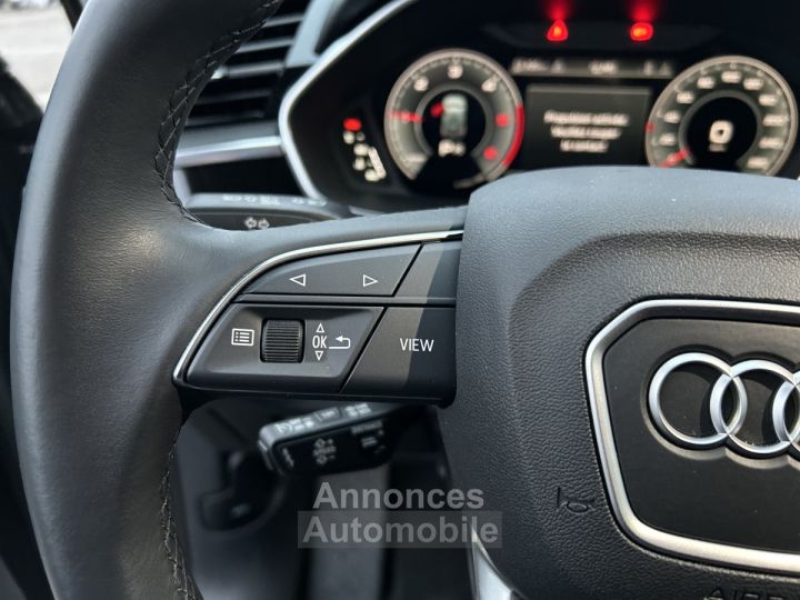 Audi Q3 35 TDI 150 ch S tronic 7 Design Luxe sieges chauffants / pack esthetique noir / garantie 5ans 100000 kms - 15