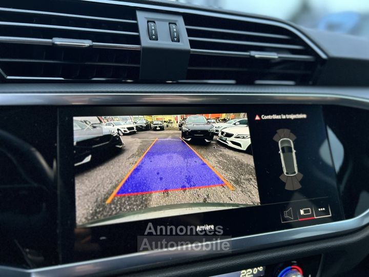 Audi Q3 35 TDI 150 ch S tronic 7 Design Luxe sieges chauffants / pack esthetique noir / garantie 5ans 100000 kms - 18