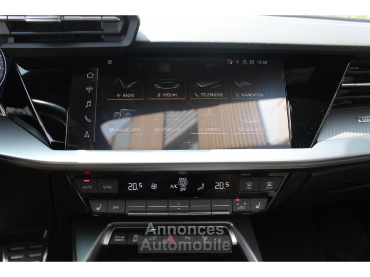 Audi A3 Sportback 14 40 TFSI e - 204 - S-Tronic 6 8Y S line - 12