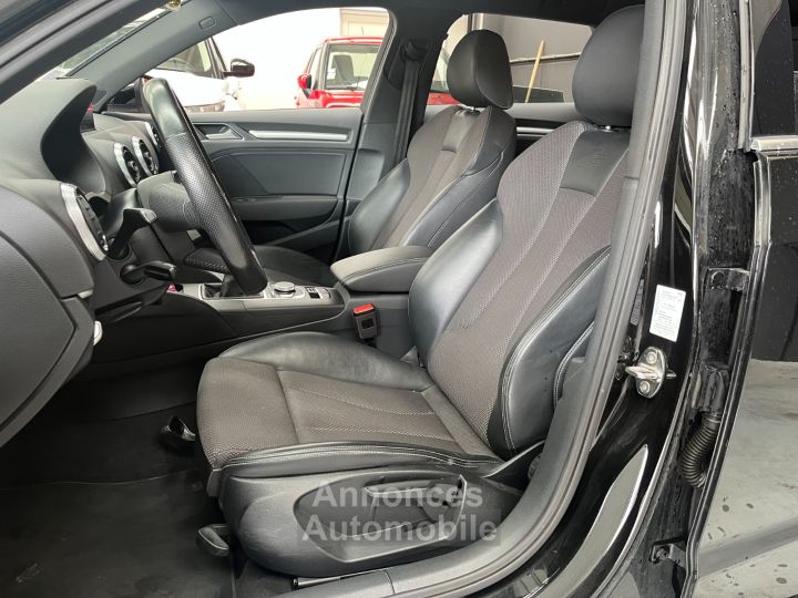 Audi A3 Sportback 20 TDI 150 S Line - Bang Olufsen - Carplay - Sièges chauffants - Volant méplat - 9