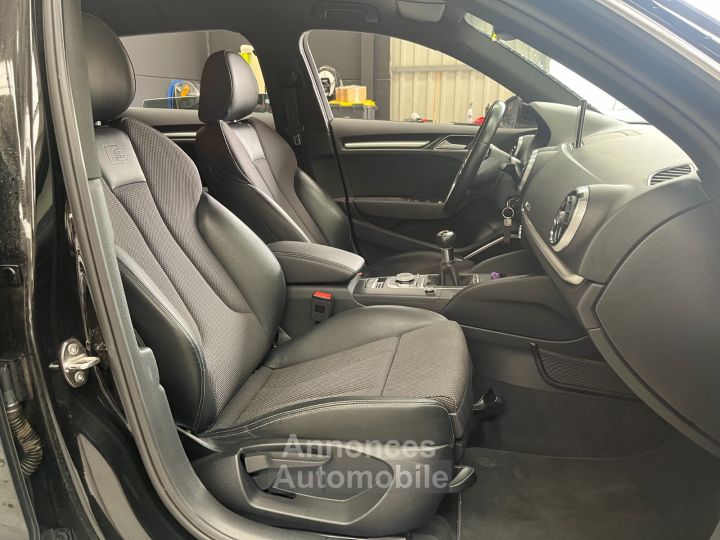 Audi A3 Sportback 20 TDI 150 S Line - Bang Olufsen - Carplay - Sièges chauffants - Volant méplat - 13