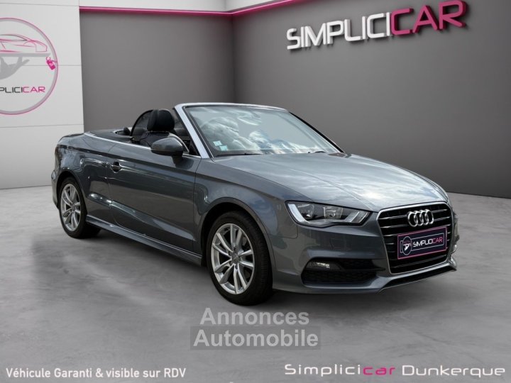 Audi A3 CABRIOLET 14 TFSI ultra 150 Ambition Luxe Garantie 12 mois Sièges Chauffants Radar Avant arrière Entretien Complet - 1