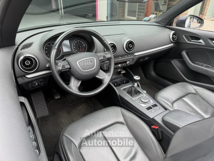 Audi A3 CABRIOLET 14 TFSI ultra 150 Ambition Luxe Garantie 12 mois Sièges Chauffants Radar Avant arrière Entretien Complet - 2