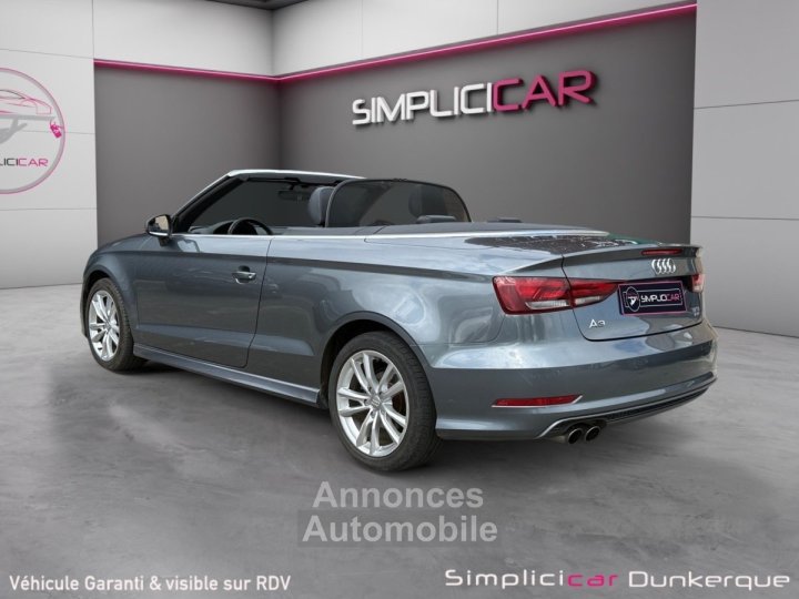 Audi A3 CABRIOLET 14 TFSI ultra 150 Ambition Luxe Garantie 12 mois Sièges Chauffants Radar Avant arrière Entretien Complet - 3