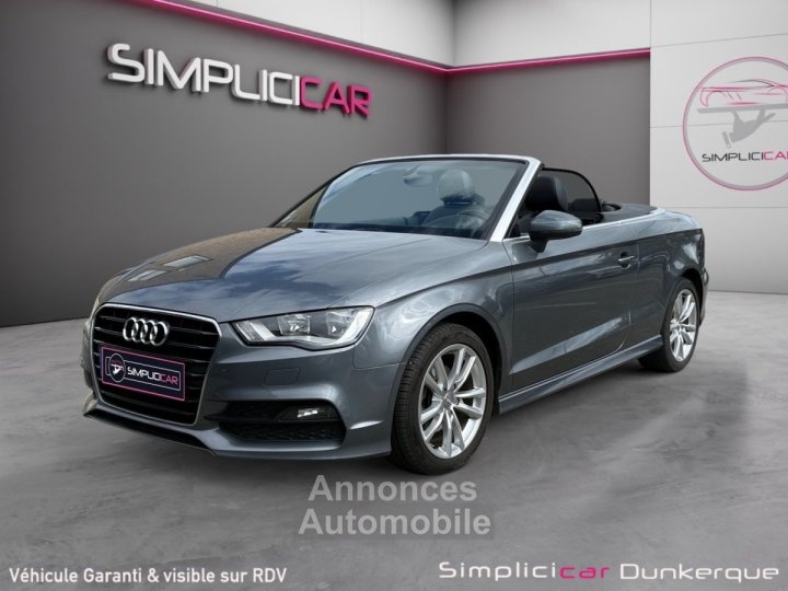 Audi A3 CABRIOLET 14 TFSI ultra 150 Ambition Luxe Garantie 12 mois Sièges Chauffants Radar Avant arrière Entretien Complet - 4