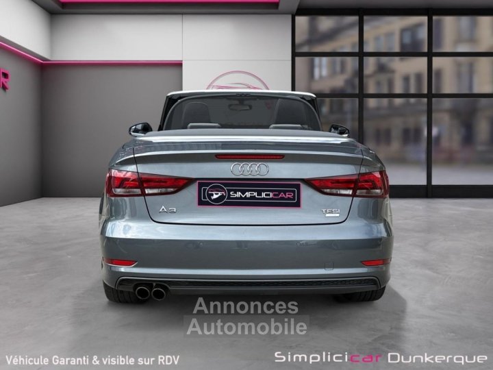 Audi A3 CABRIOLET 14 TFSI ultra 150 Ambition Luxe Garantie 12 mois Sièges Chauffants Radar Avant arrière Entretien Complet - 7