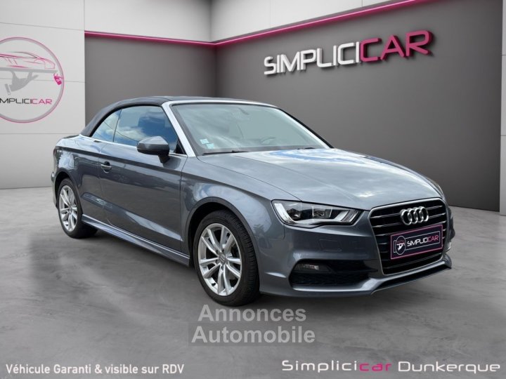 Audi A3 CABRIOLET 14 TFSI ultra 150 Ambition Luxe Garantie 12 mois Sièges Chauffants Radar Avant arrière Entretien Complet - 10