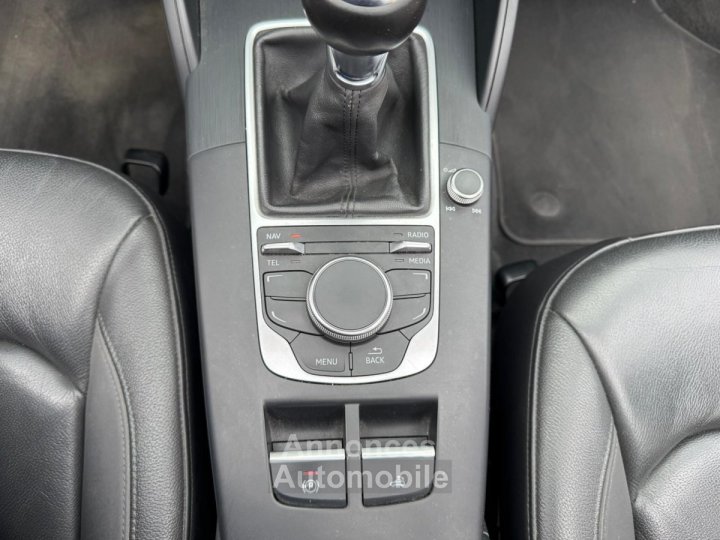 Audi A3 CABRIOLET 14 TFSI ultra 150 Ambition Luxe Garantie 12 mois Sièges Chauffants Radar Avant arrière Entretien Complet - 13