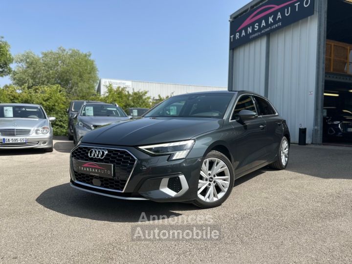 Audi A3 Sportback 35 TFSI Mild Hybrid 150 S tronic 7 Design Luxe CAM - SIÈGES ÉLEC - HAYON ÉLEC - SON BO - 1