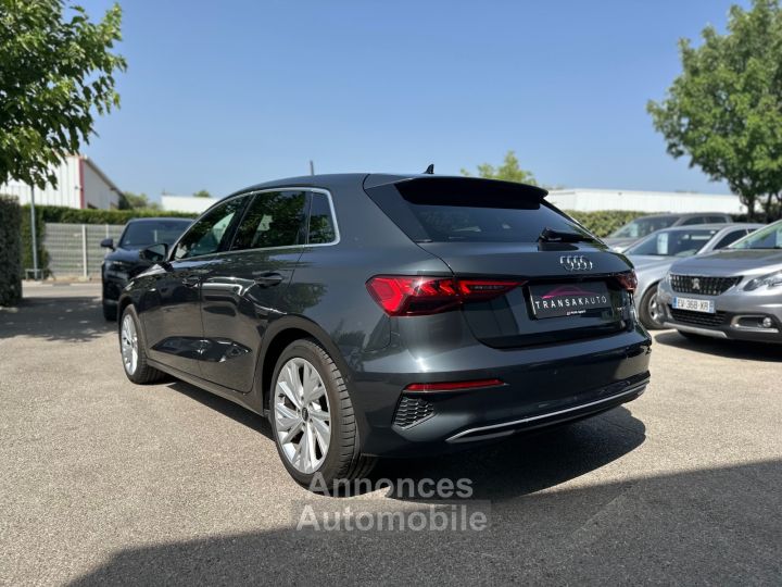 Audi A3 Sportback 35 TFSI Mild Hybrid 150 S tronic 7 Design Luxe CAM - SIÈGES ÉLEC - HAYON ÉLEC - SON BO - 4