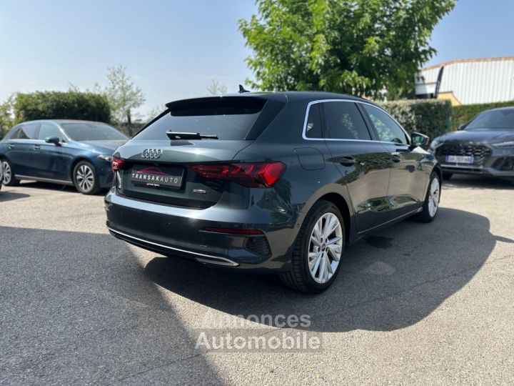 Audi A3 Sportback 35 TFSI Mild Hybrid 150 S tronic 7 Design Luxe CAM - SIÈGES ÉLEC - HAYON ÉLEC - SON BO - 6