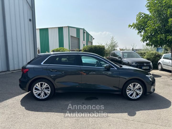 Audi A3 Sportback 35 TFSI Mild Hybrid 150 S tronic 7 Design Luxe CAM - SIÈGES ÉLEC - HAYON ÉLEC - SON BO - 7