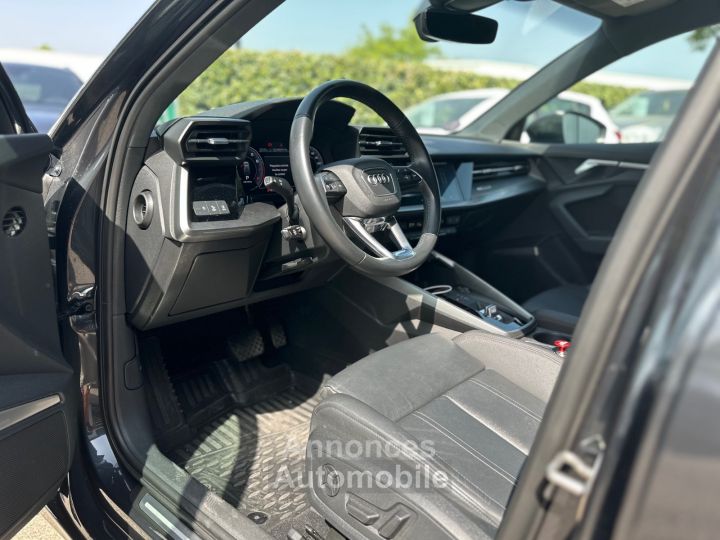 Audi A3 Sportback 35 TFSI Mild Hybrid 150 S tronic 7 Design Luxe CAM - SIÈGES ÉLEC - HAYON ÉLEC - SON BO - 10