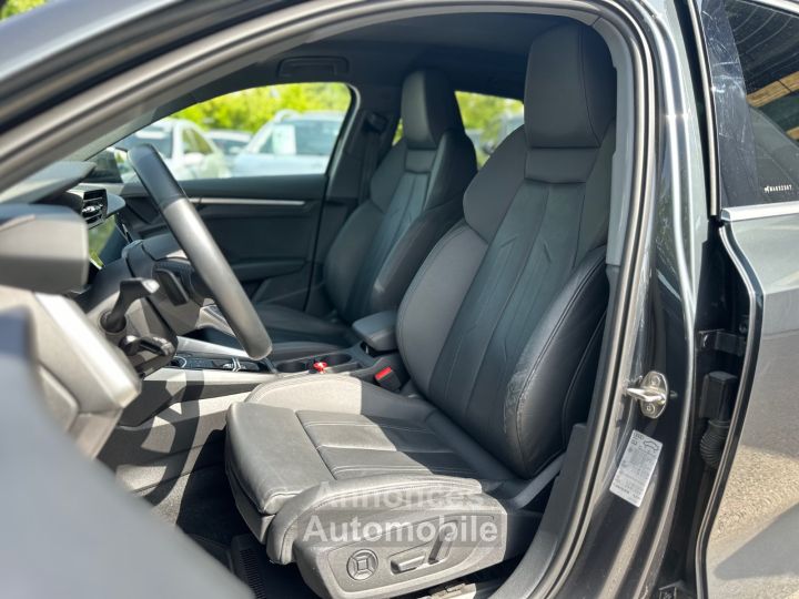 Audi A3 Sportback 35 TFSI Mild Hybrid 150 S tronic 7 Design Luxe CAM - SIÈGES ÉLEC - HAYON ÉLEC - SON BO - 11