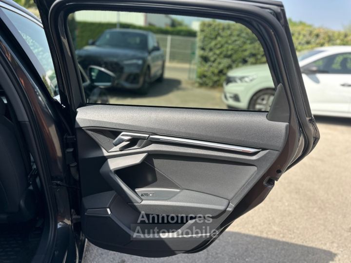 Audi A3 Sportback 35 TFSI Mild Hybrid 150 S tronic 7 Design Luxe CAM - SIÈGES ÉLEC - HAYON ÉLEC - SON BO - 17