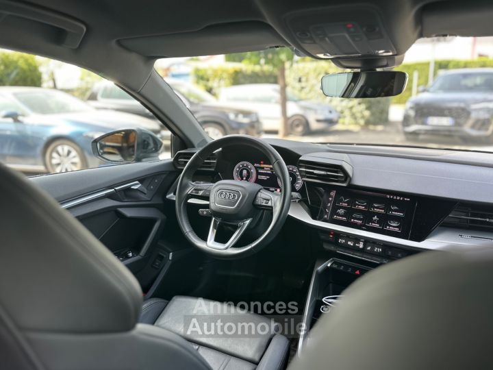 Audi A3 Sportback 35 TFSI Mild Hybrid 150 S tronic 7 Design Luxe CAM - SIÈGES ÉLEC - HAYON ÉLEC - SON BO - 19