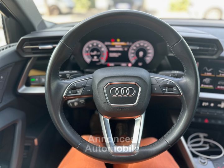Audi A3 Sportback 35 TFSI Mild Hybrid 150 S tronic 7 Design Luxe CAM - SIÈGES ÉLEC - HAYON ÉLEC - SON BO - 20