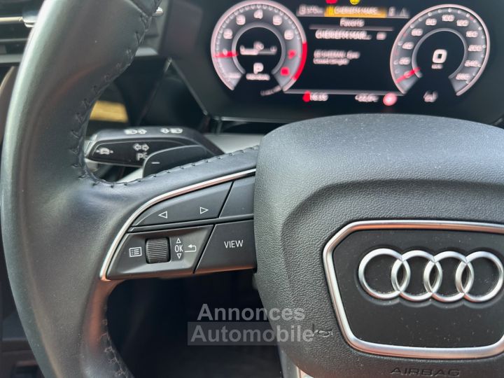 Audi A3 Sportback 35 TFSI Mild Hybrid 150 S tronic 7 Design Luxe CAM - SIÈGES ÉLEC - HAYON ÉLEC - SON BO - 21