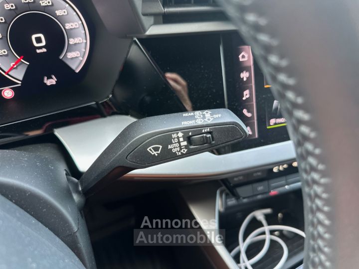 Audi A3 Sportback 35 TFSI Mild Hybrid 150 S tronic 7 Design Luxe CAM - SIÈGES ÉLEC - HAYON ÉLEC - SON BO - 23