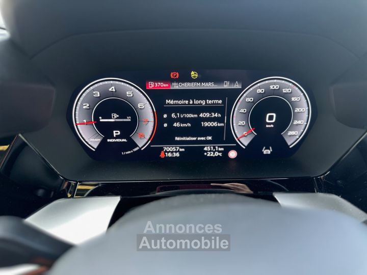 Audi A3 Sportback 35 TFSI Mild Hybrid 150 S tronic 7 Design Luxe CAM - SIÈGES ÉLEC - HAYON ÉLEC - SON BO - 26