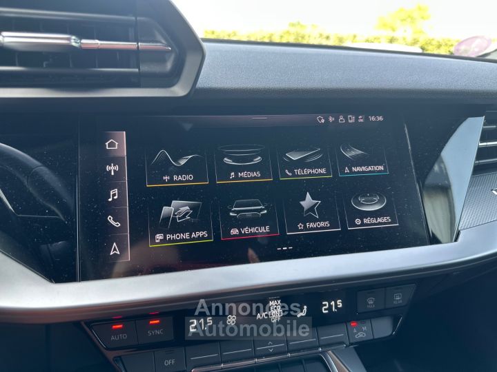 Audi A3 Sportback 35 TFSI Mild Hybrid 150 S tronic 7 Design Luxe CAM - SIÈGES ÉLEC - HAYON ÉLEC - SON BO - 30