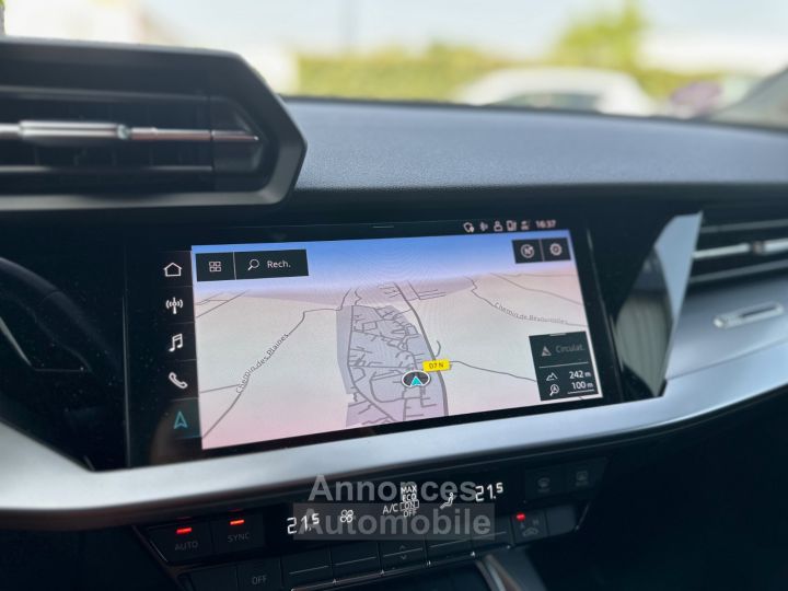 Audi A3 Sportback 35 TFSI Mild Hybrid 150 S tronic 7 Design Luxe CAM - SIÈGES ÉLEC - HAYON ÉLEC - SON BO - 34