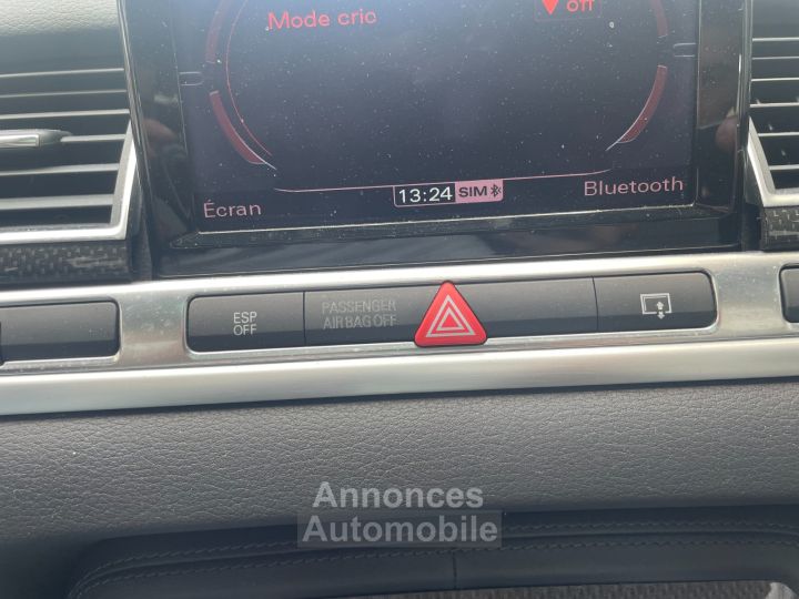 Audi S8 52 FSI V10 450 Quattro Tiptronic A / TOIT OUVRANT / CAMERA DE RECUL - 64