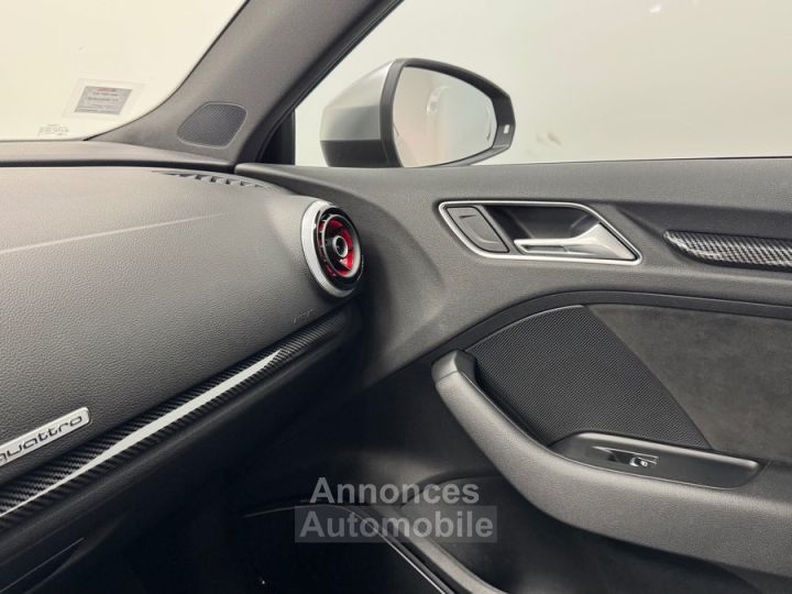 Audi RS3 25 TFSI 367 ch Quattro / Sièges RS / Échappement RS / Bang & Olufsen / Daytona - 14
