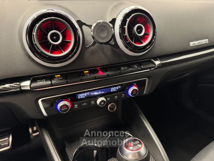 Audi RS3 25 TFSI 367 ch Quattro / Sièges RS / Échappement RS / Bang & Olufsen / Daytona - 16