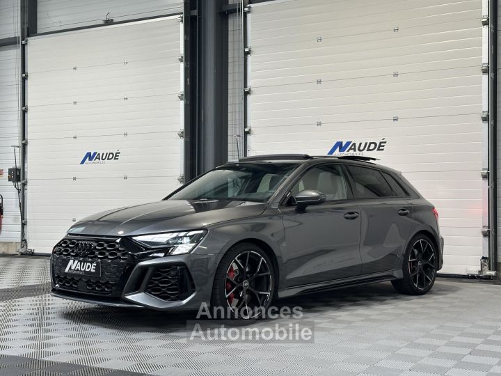 Audi RS3 Sportback 25 TFSI 400 ch Quattro Pack Performance / Ligne Akrapovic / Garantie 04/2028 - 3