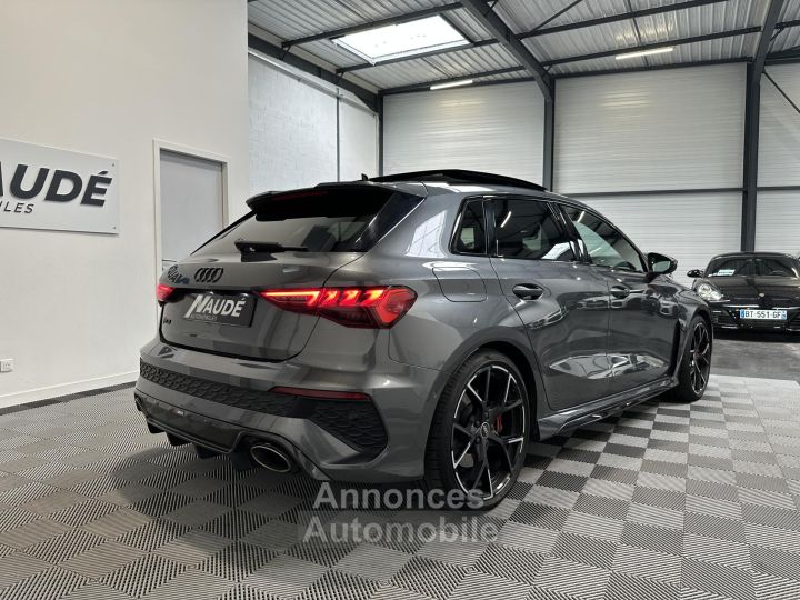 Audi RS3 Sportback 25 TFSI 400 ch Quattro Pack Performance / Ligne Akrapovic / Garantie 04/2028 - 7