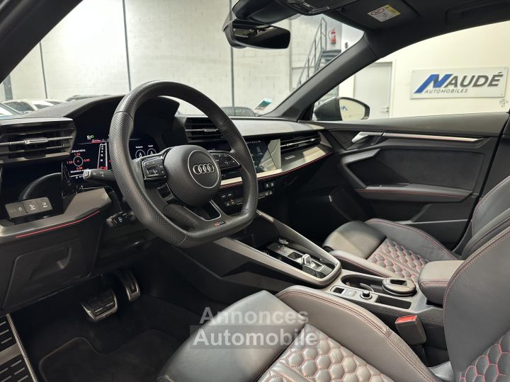 Audi RS3 Sportback 25 TFSI 400 ch Quattro Pack Performance / Ligne Akrapovic / Garantie 04/2028 - 9