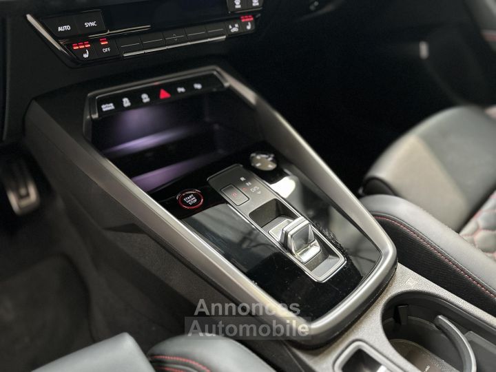 Audi RS3 Sportback 25 TFSI 400 ch Quattro Pack Performance / Ligne Akrapovic / Garantie 04/2028 - 13