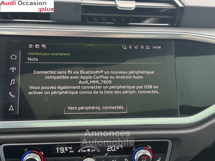 Audi Q3 35 TFSI 150 ch S tronic 7 S line - 26