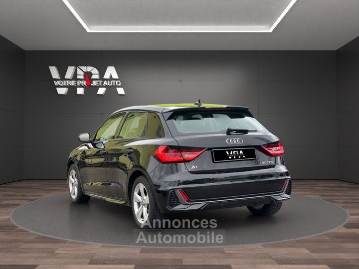 Audi A1 &middot; Sportback &middot; 30 TFSI 116 &middot; S line S-Tronic &middot; Virtual Cockpit &middot; Si&egrave;ges chauffants - 4