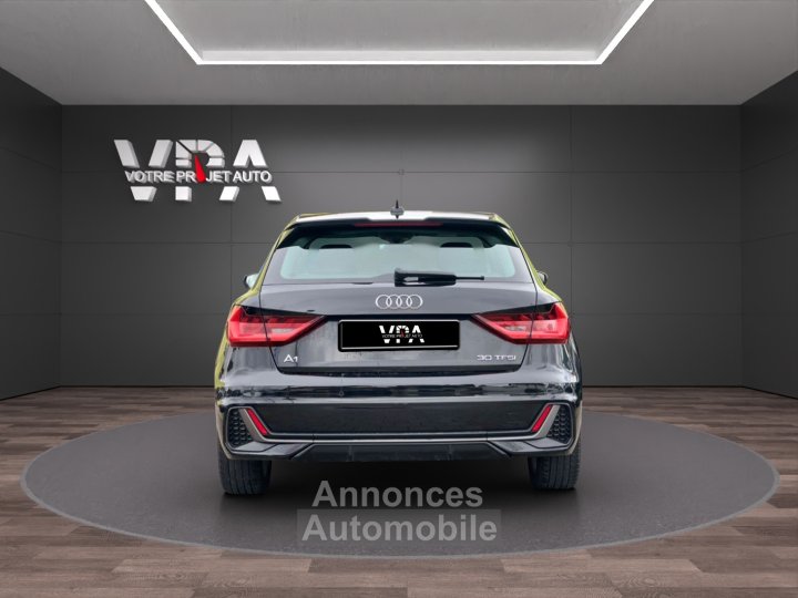 Audi A1 &middot; Sportback &middot; 30 TFSI 116 &middot; S line S-Tronic &middot; Virtual Cockpit &middot; Si&egrave;ges chauffants - 5