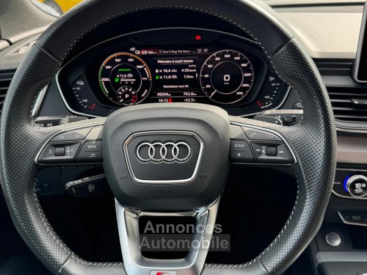 Audi Q5 20 50 tfsie 299h 252ch hybrid s-line quattro s-tronic 7 - 14