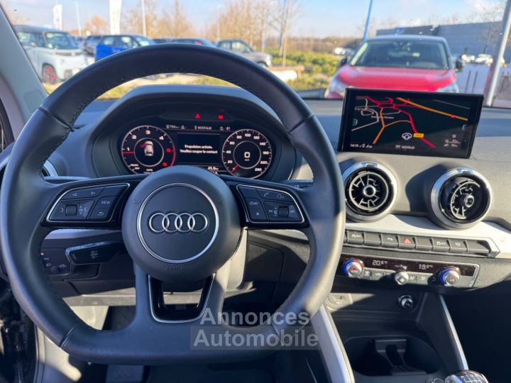 Audi Q2 30 TDI 116 S LINE Ext GPS Caméra Hayon Keyless JA 18" - 18