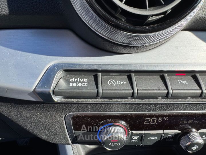 Audi Q2 30 TDI 116 S LINE Ext GPS Caméra Hayon Keyless JA 18" - 23