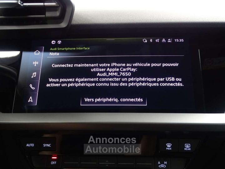 Audi A3 30TFSI Sedan STronic Adv LED-NAVI-VIRTUAL-PARKING - 13