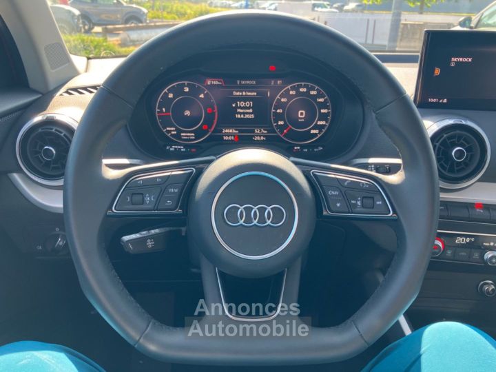 Audi Q2 30 TDI 116 S LINE Ext GPS Caméra Hayon Keyless JA 18" - 20
