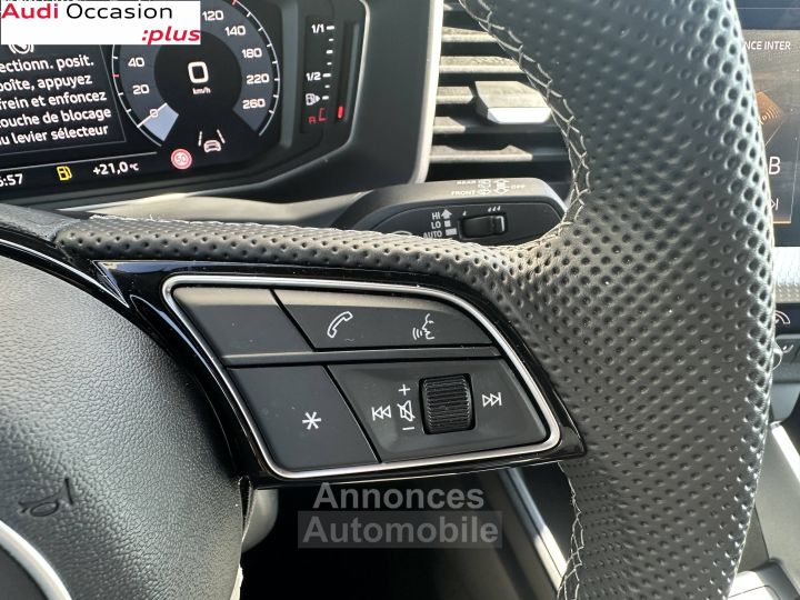 Audi A1 Sportback 30 TFSI 116 ch S tronic 7 S Line - 19